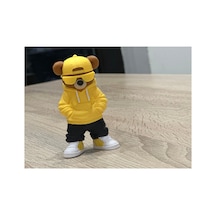Kapüşonlu Ayı Figürü 10cm