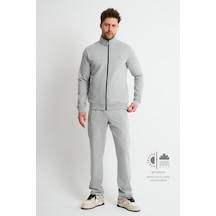 Shooter Sportswear Shooter Premium Rahat Kalıp Mevsimlik Yumuşak Dokulu Erkek Eşofman Takımı Haki