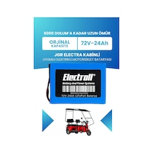 Jgr Electra Kabinli Uyumlu Batarya Standart Kapasite Lifepo4 72v 24ah Elektrikli Motorsiklet Bataryası