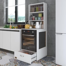 Kenzlife ankastre fırın dolabı gönül byz 165*60*56 mutfak çekmece