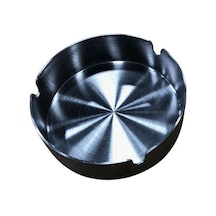 Tekli Büyük Üstü Açık Metal Küllük Çok Renkli