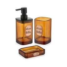 The Mia Globe Banyo Seti 3 Parça Amber 330 M Amber