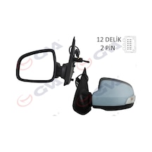 Gva 1014251 Dış Dikiz Aynası Sol Symbol-sandero 13 1 Mekanik Sinyalli Astarlı Konveks 2 Fiş Vm-6129pl 963028691r