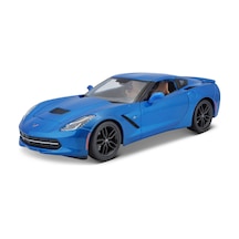 1/18 2014 Corvette Stingray Z51 Metalik Mavi 31677-02