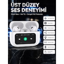 Dokunmatik Ekranlı Bluetooth Kulaklık Tws İos Android Tüm Telefonlara Uyumlu Kulaklık Yeni Nesil