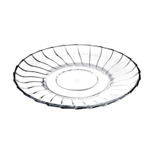 Bouquet Tatlı Tabağı 158 Mm Damla Logo 4 Ofset Hediyelik Kutu 24 Paşabahce Açık Gri