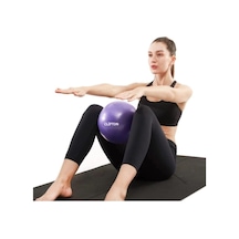 Clifton Pilates Topu 25 Cm Deluxe Pilates Topu Mini Top, Tek Ebat, Pltmt25, Mor