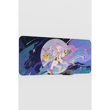 Aino Genshin Impact Anime Oyuncu V2 - 90x40 Xxl Gaming Mouse Pad Fare Altlığı
