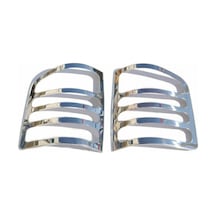 Vw T5 Transporter Uyumlu Krom Stop Çerçevesi 2parça2003-2010 Arası P.çelik
