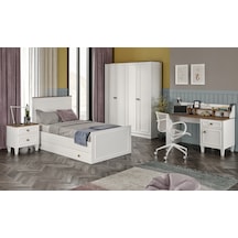 Smart Genç Odası %100mdf Beyaz