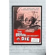 Pster10310 Brain That Wouldnt Die Bilimsel Çerçeveli Tablo 50x70cm 7/8 Yaş Pster10310 Brain That Wouldnt Die Bilimsel Çerçeveli Tablo 50x70cm 7/8 Yaş