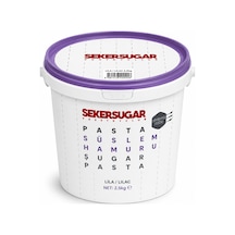 Şeker & Sugar Şeker Hamuru Lila 2,5 Kg
