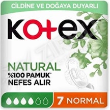 2 Adet Kotex Natural Ultra Single Normal 7 Li