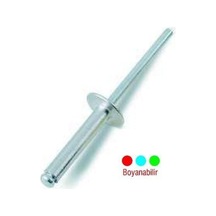 Alüminyum Pop Perçin Bombe Kafa 4.8x25 Mm - 500 Adet