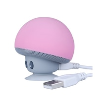 Supermarket1 Kablosuz Mantar Hoparlör - Mini Subwoofer, Mikrofonlu Ve Emici Tabanlı, Yeni Tasarım