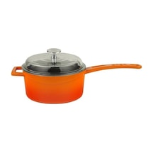 Lava Yuvarlak Sos Tenceresi Cam Kapaklı. Metal Saplı. Çap 16 CM Lava Yuvarlak Sos Tenceresi Cam Kapaklı. Metal Saplı. Çap 16 CM