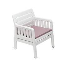 Lara Tekli 1 Kişilik Koltuk Balkon&teras Bahçe Koltuk / Beyaz