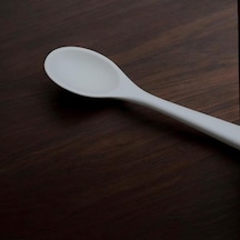 Silikon Pişirme Ve Servis Kaşık- 27,5 Cm Krem Renkli Özel Seri Diğer