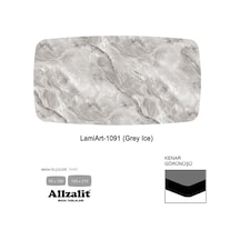 Lamiart Masa Tablası 90x160 - Dclamart-1091 - Greyıce Çok Renkli