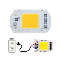 Ac 220v 50w Power Led Gün Işığı Sarı Renk Projektör Lamba Aydınlatma Ampül Warm White