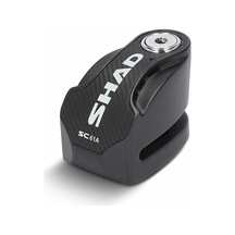 Shad Disk Kilidi Alarmlı 6 Mm Siyah 120db