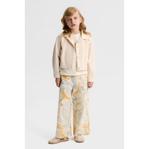 Nk Kids Kız Çocuk Lamb Ceket Nk-31509-y Krem