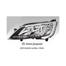 Far Motorlu Sol Fıat Ducato Maxı /peugeot Boxer / Cıtroen Jumper 2014 Led Ballast Hariç