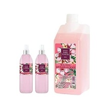 Kiraz Çiçeği Kolonyası Yedek Şişe 1 Lt Ve 2 Adet 150 Ml Sprey