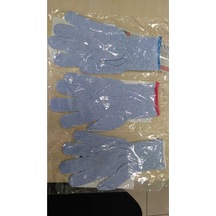 Kesilmez Çelik Örgü Eldiven Kumaş S,m,l Çok Renkli