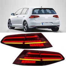 Vw Golf 7.5 2018-füme Ledli Arka Stop