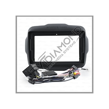 Özer Elektronik Jeep Renegade 2014-2023 Android Teyp Çerçeve 9 Inch - Soket - Canbus 10 İnç