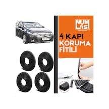 Honda Accord 2012-2019 4 Kapı Koruma Fitili Siyah Renk Numlas-a Kalite-nm2426
