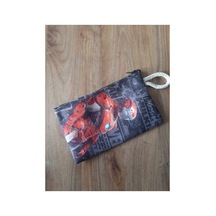Owl Bag İron Man New Kolaj Desenli Kalemlik - Cüzdan Diğer