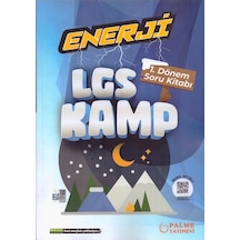 Palme Yayınevi Enerji LGS Kamp 1. Dönem Soru Kitabı