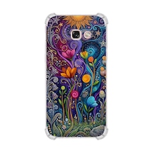 Printify Samsung Galaxy A3 2017 İle Uyumlu Düşlerin Dansı Serisi Rüyalar Ötesi Tasarımlı Uv Baskılı Köşe Korumalı Antişok Kılıf Şeffaf