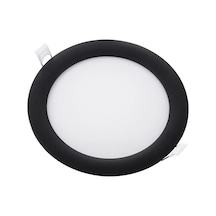 -204 12w Siyah Kasa Slım Panel 2 Adet