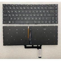 Msi 9z.nevbn.a01 Nsk-fdabn Notebook Klavye Siyah Tr Aydınlatmalı