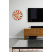 Duvar Tablosu Çark Desenli Mdf Tablo Cdtv01
