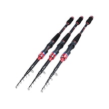 Novahub Cnc Karbon Fiber Seyahat Balıkçılık Olta Kamışı 1.8m/2.1m/2.4m Baitcasting, Hızlı Hareketli, Dayanıklı, Rahat Kullanım 2.1 M