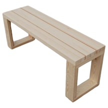 Halevia Ahşap Oturma Bench.