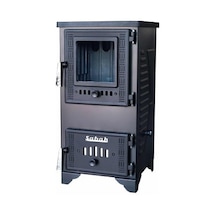 Sabah S102D Mini Şömine Soba Odun Kömür Sobası
