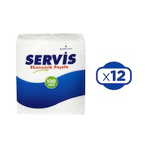 Servis Peçete 100 Lü X 12 Adet