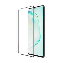 Samsung Uyumlu Galaxy S10 Lite 5D Seramik Tam Kaplayan Ekran Koruma Nano