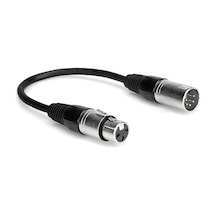 5-Pin XLR Erkek To 3-Pin XLR Dişi DMX Adaptör Kablo 1 M
