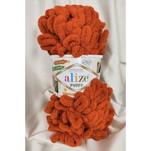 Puffy Taba El Örgü İpi 100gr. 9mt. 5'li Paket - Renk: 36