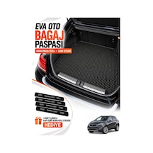 Opel Mokka-elektrikli 2023-2026 Uyumlu Eva Bagaj Paspası Araca Özel Siyah