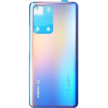 Xiaomi 11T Pro Arka Pil Batarya Kapağı Cam 2107113SG 2107113SI 2107113SR - Mavi