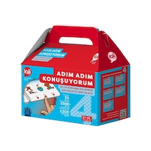 Adım Adım Konuşuyorum Konuşma Terapi Eğitim Seti 4 - Lali Yayınları