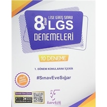 2023 8.Sınıf LGS 1.Dönem 10'lu Deneme- Karekök Eğitim Yayın