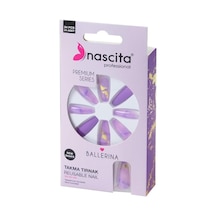 Nascita 24'lü Ballerina Renkli Takma Tırnak - 189 Sku: Smg8690010495761